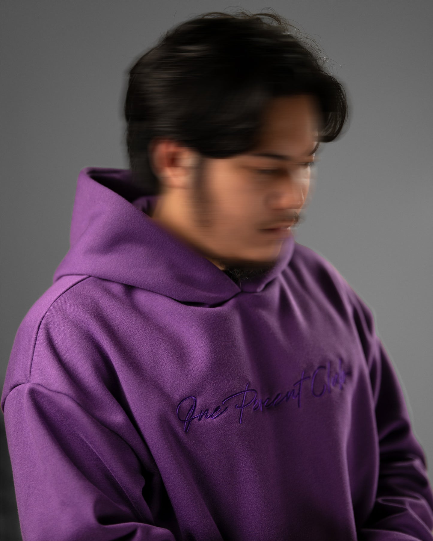 One Percent Club - Hoodie - Boxy Cropped