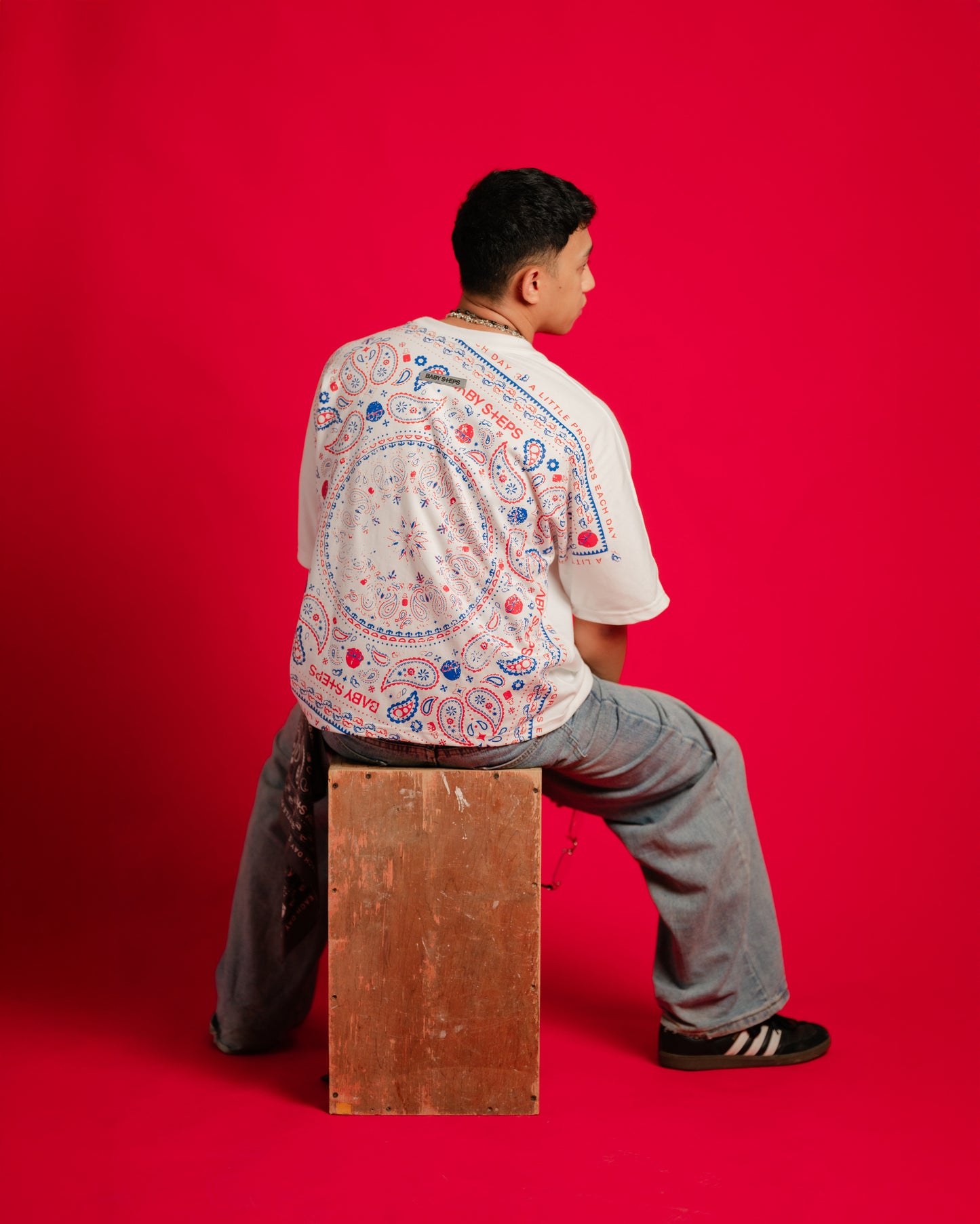 Bandana V2 - Box Tee - Off-white