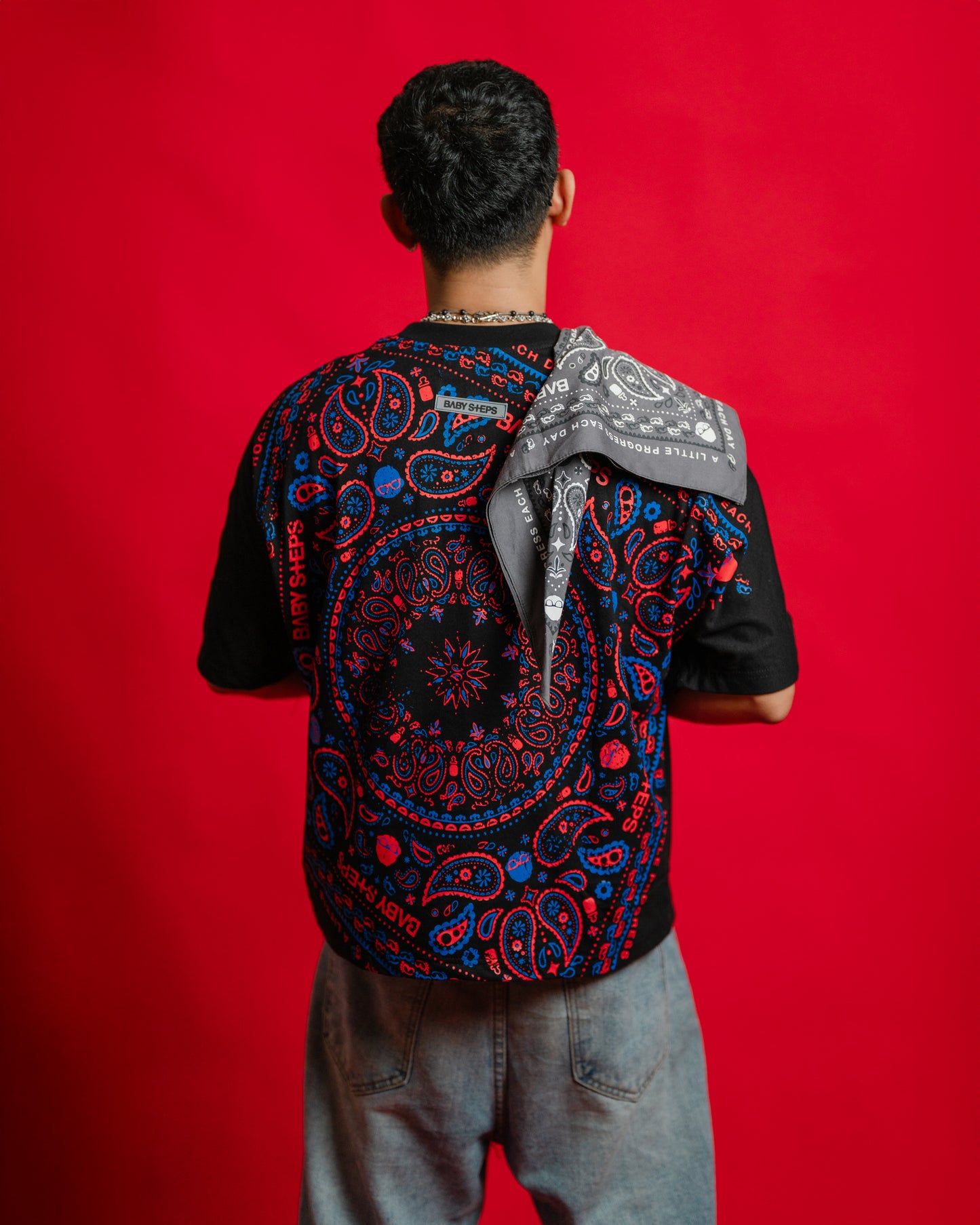 Bandana V2 - Box Tee - Black