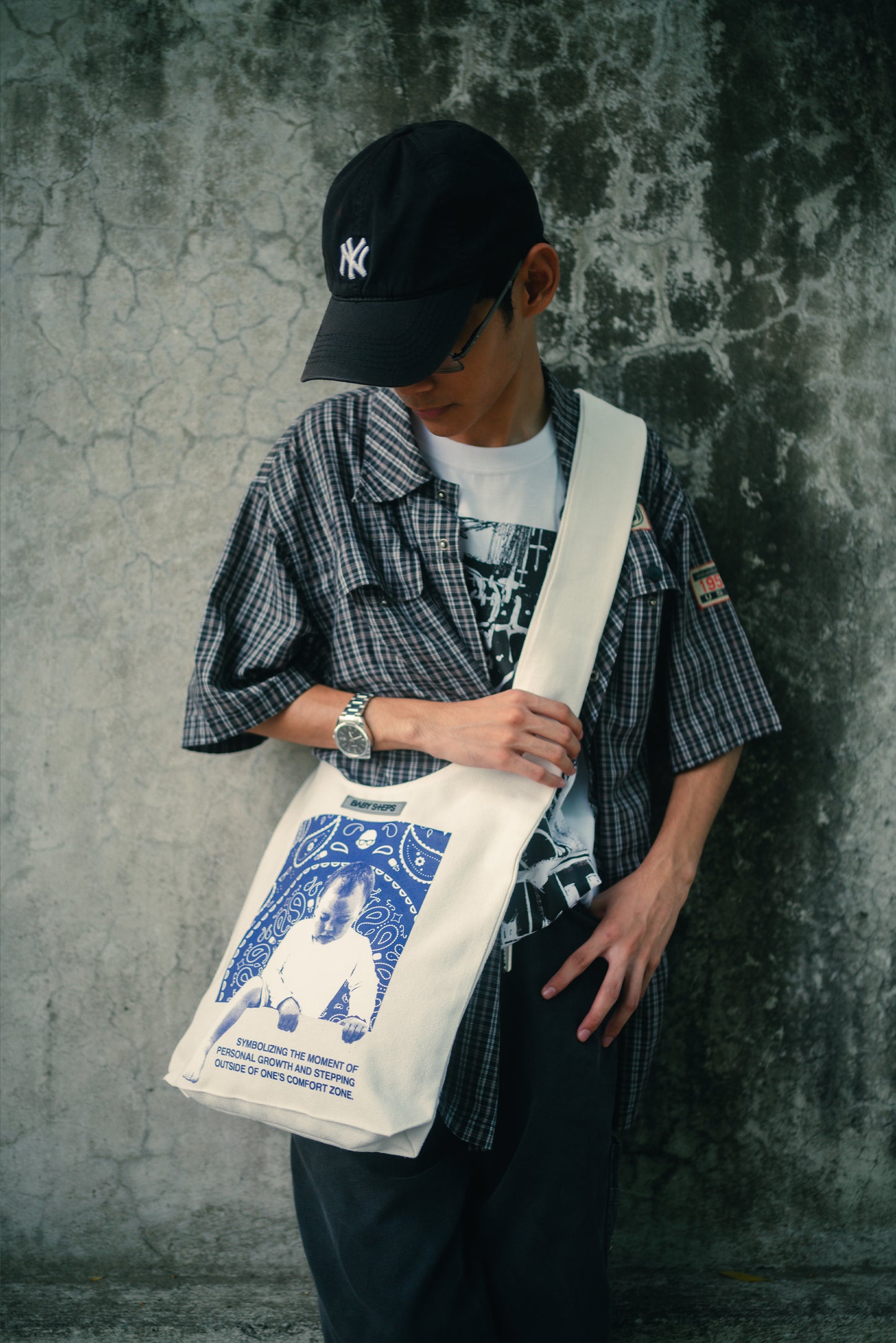 TSUNO BAG - NATURAL WHITE