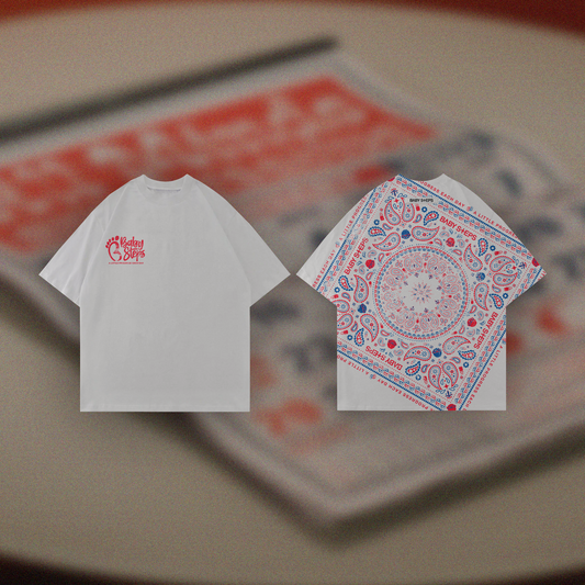 Bandana V2 - Box Tee - Off-white