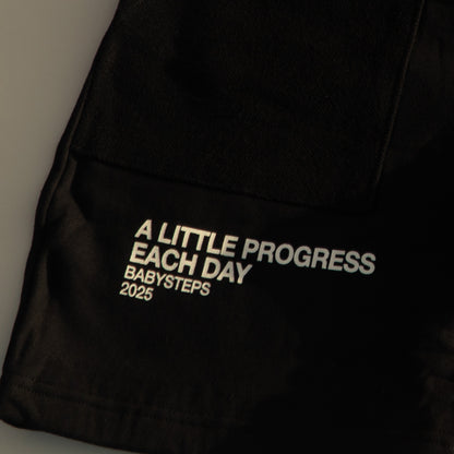 French Terry Shorts - Black