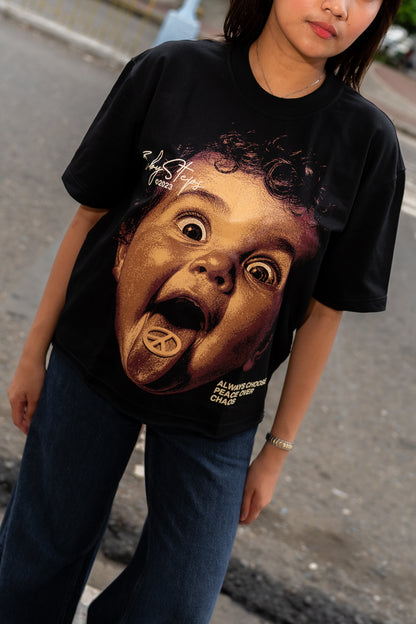 P001 - Box Tee - Black