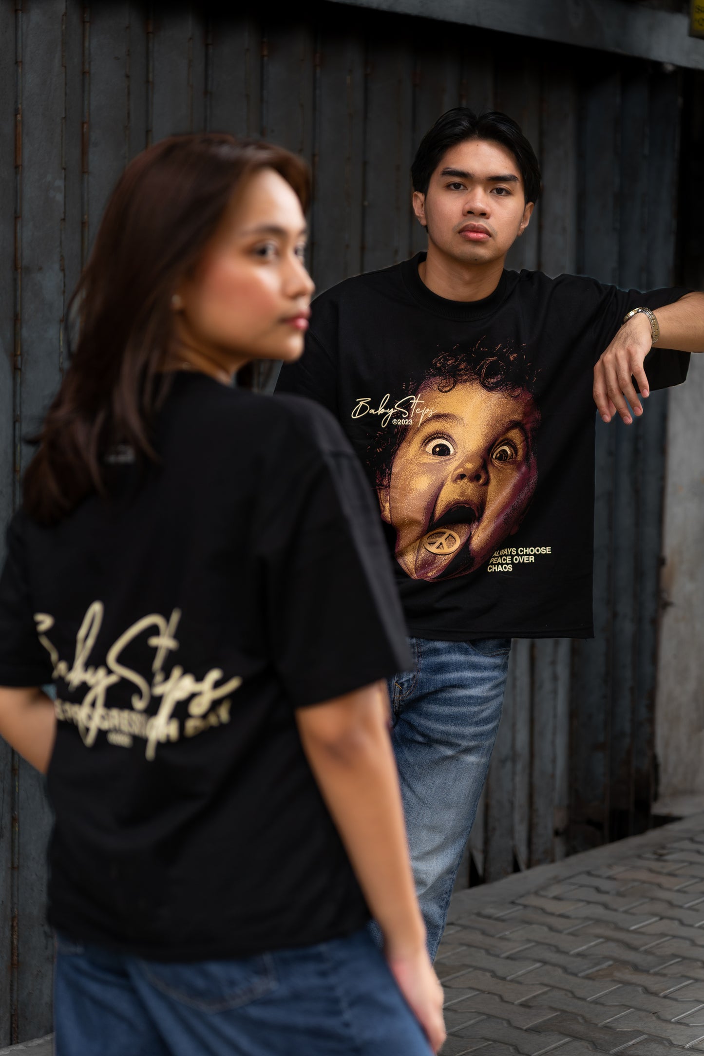 P001 - Box Tee - Black