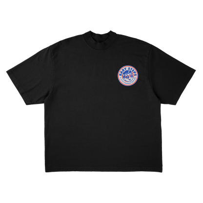 ORIGINALS V1 - BLACK MOCK NECK TEE